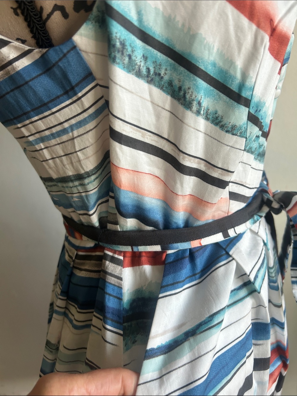 Anthropologie Moulinette Souers Afterlight Striped Dress Size 8 NWT - Picture 8 of 13
